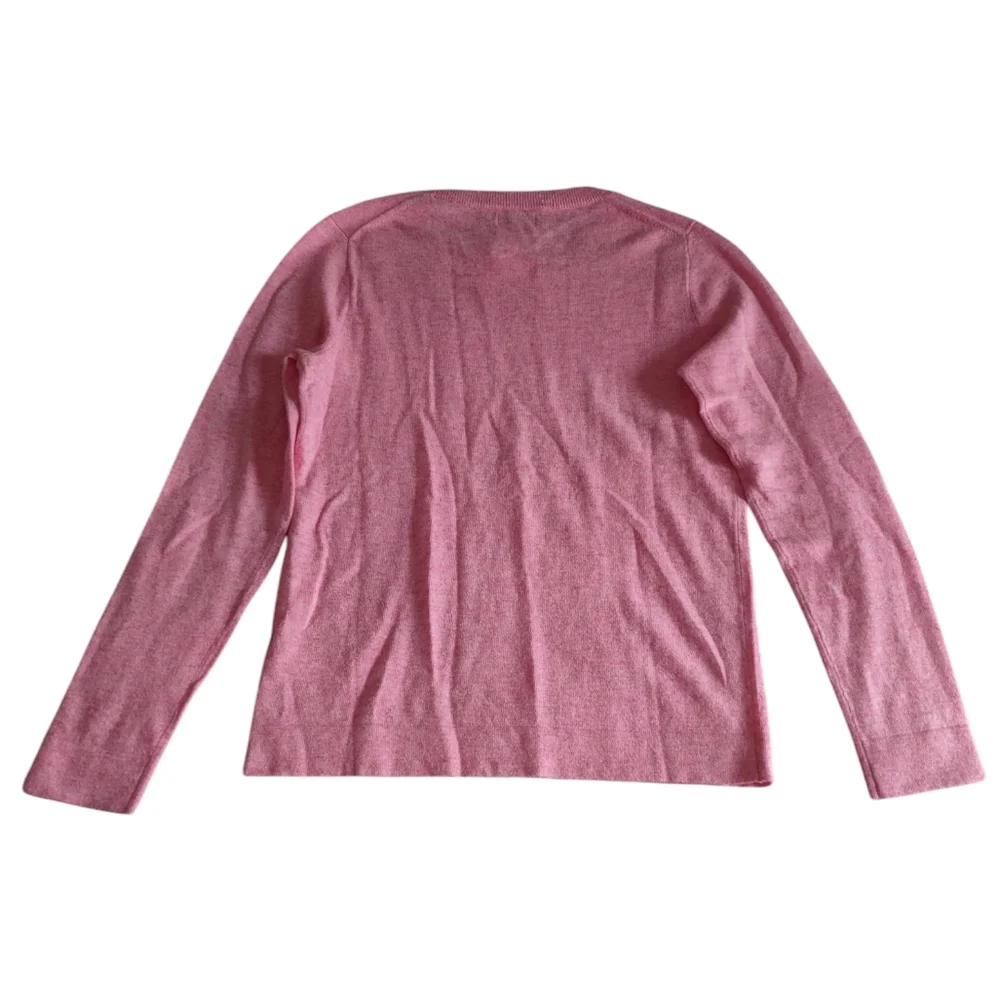 J. Crew Factory Size Small Pink Teddie Sweater - Picture 2 of 9